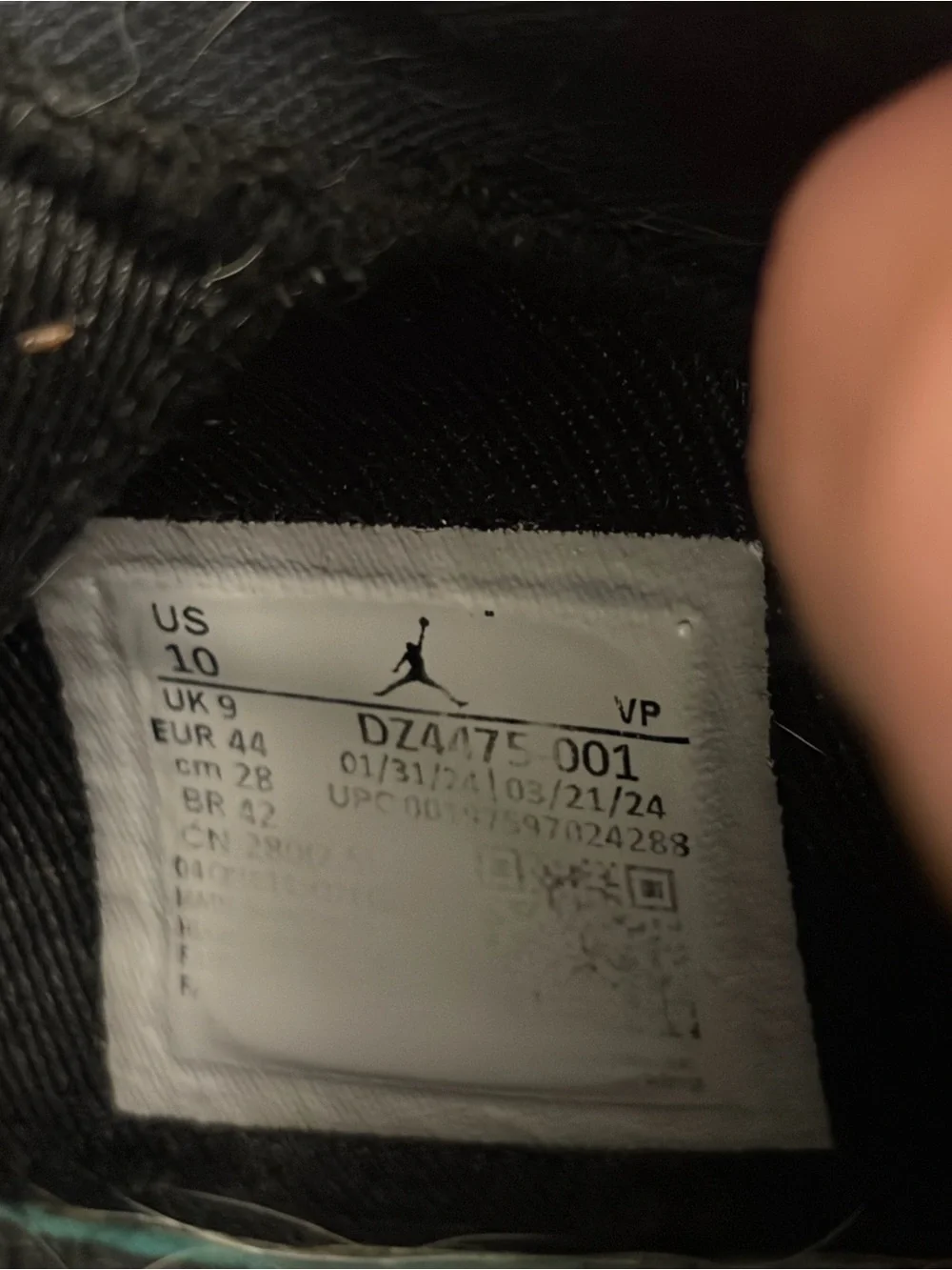 Black Dark Gray Nubuck Men's Air Jordan MVP High-Top Athletic Sneakers